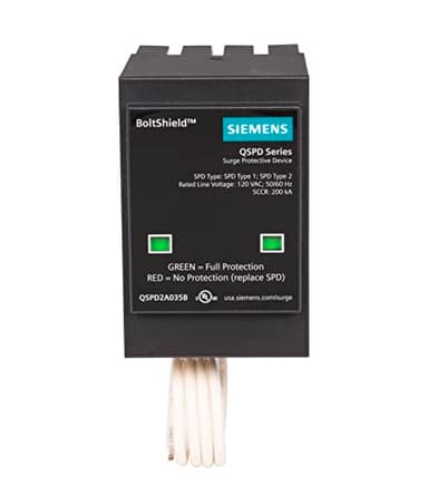 Siemens QSPD2A035B 35 KAmp BoltShield Indoor Surge Protective Device