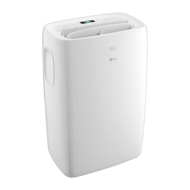 LG 7,000 BTU Portable Air Conditioner, 115V, Cools 300 Sq.Ft. (12' x 25' Room Size), Portable Air Conditioner for Home with Quiet Operation, LCD Remote Control, and Window Installation Kit, White