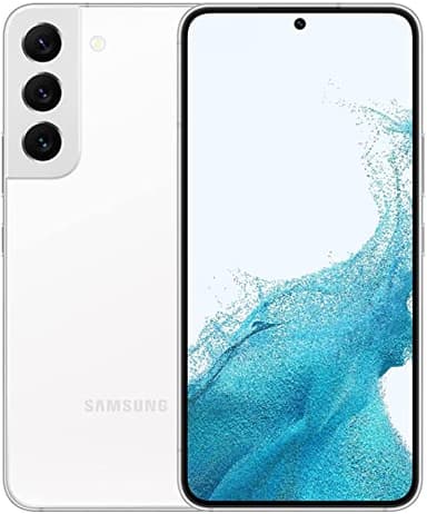 SAMSUNG Galaxy S22 5G, US Version, 256GB, White - Unlocked (Renewed)