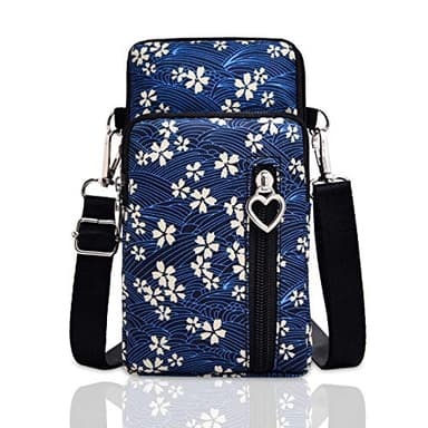 BIAOTIE Lightweight Small Crossbody bags Cell Phone Purses Travel Pouch Shoulder Bag for Women (D-09)
