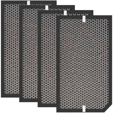 Slirceods AD5K/AD5.5K carbon filter Replacement For Air Purifier Compatible with AIR D CTOR AD5K/AD5.5K FIT BOTH MODELS Replacement Carbon Gas Trap VOC Filters ，4 PACK